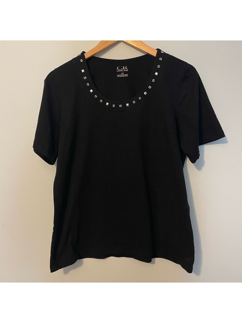 Carroll Reed Vintage Black T-shirt Large